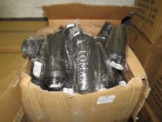 Pallet of approx 504 protein shaker bottles with metal mixing ball inside, all appear to be new,
