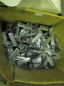 1x Box Containing Approx 120+ L-Wall Brackets - All Unused.