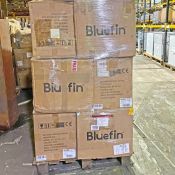 BLUEFIN FITNESS trailer load of 125 x Raw Returns RRP £61,215 includes bikes, rowers, treadmills!!