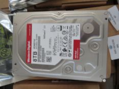 Western Digital 8Tb Hard drtive, unchecked