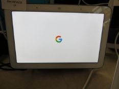 googleHome Hub smart screen, No Boxed, powers on we havent gone through the full set up on app etc