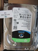 dseagate Seahawk 2tb hard drive, unchecked
