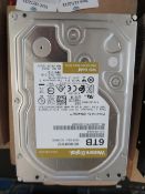 Western Digital WD6003FRYZ 6TB hard drive, unchecked