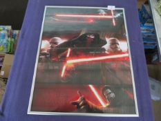 Starwars - Framed Picture - Please See Image Design - No Packaging.