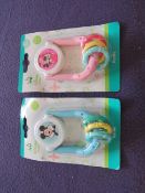 4x Disney Baby - Rattle Toys - ( Girls ) - Unused & Packaged. 4x 8x Disney Baby - Rattle Toys - (