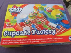Kiddy Dough - Cupcake Party Dough Moulding Set - Unused & Boxed.