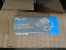 6 x Ovia  TR260 Electronic Transfprmer Dimmable  White new & boxed