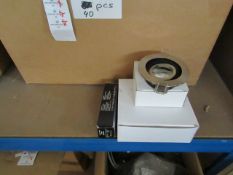 6 x Chelsom LV/7819/BN Low Glare Directional Downlight Brushed Nickel new & boxed