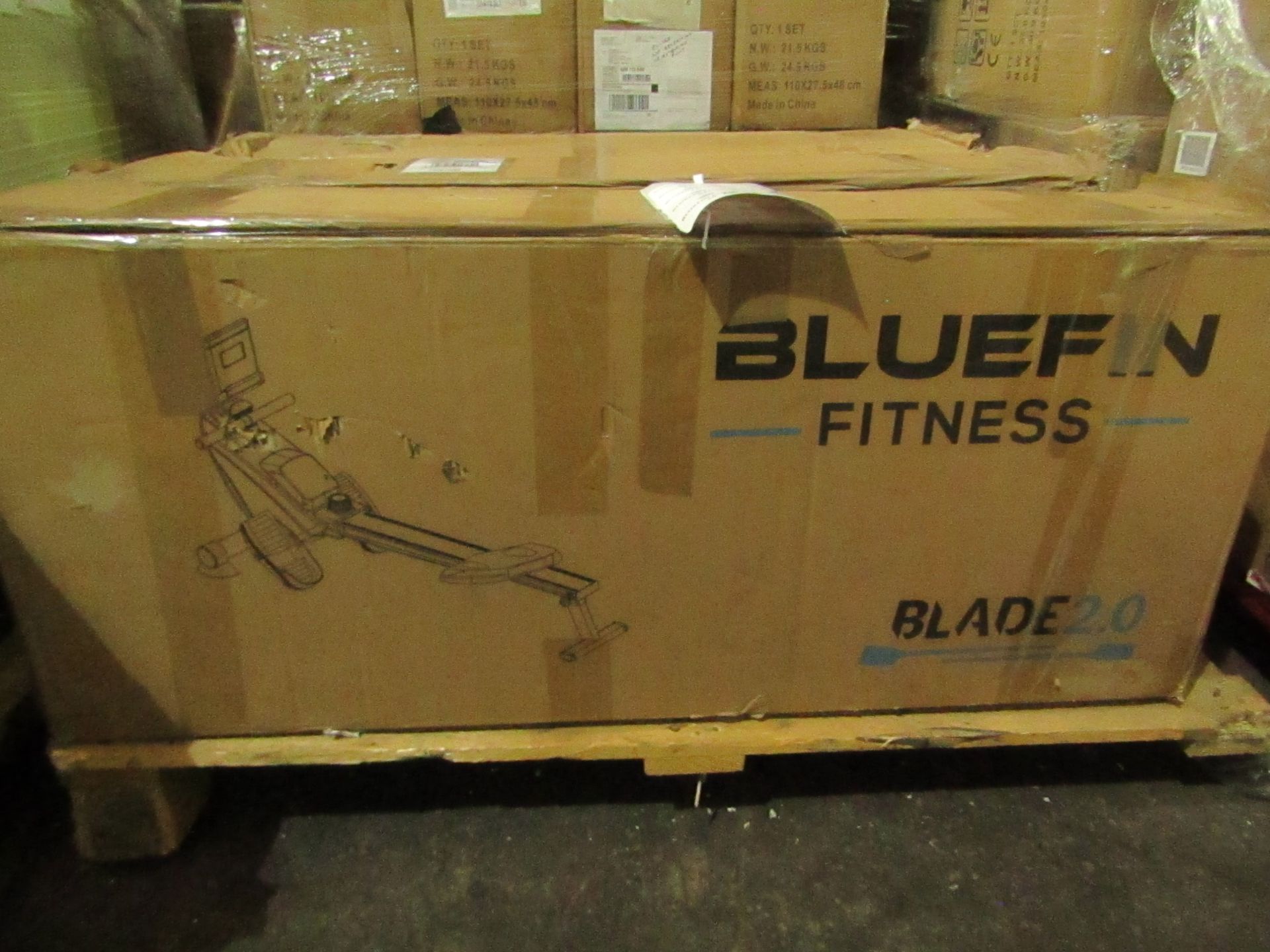 Bluefin Fitness Blade 2.0 Folding Resistance Rowing Machine RRP “?329.00 Our foldable magnetic - Image 2 of 2