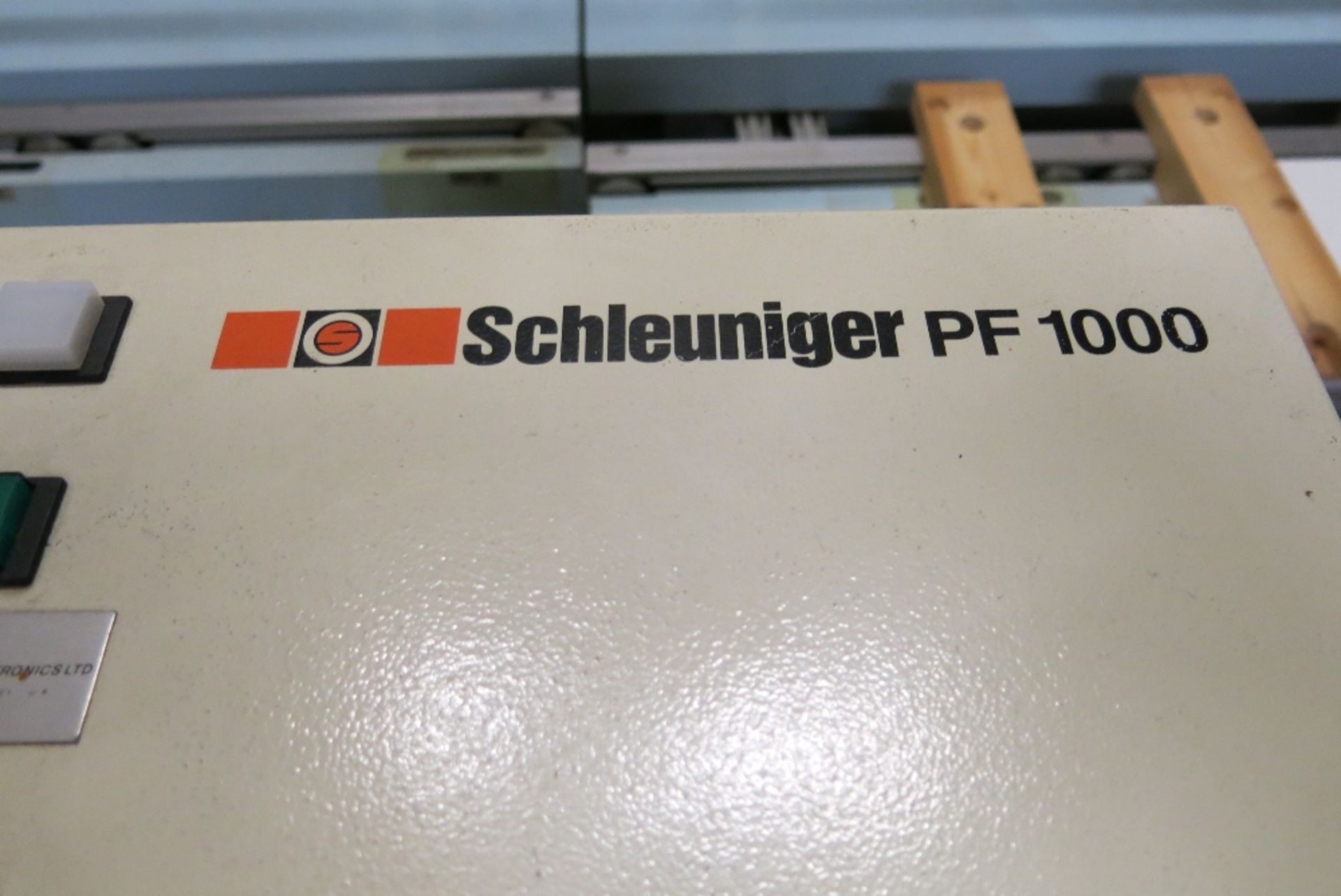 Schleuniger CS9100 automatic wire cutting & stripping machine with PF100 cable feeder - Image 3 of 4