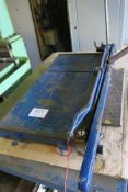Masseeley manual guillotine, approx 24 inch capacity