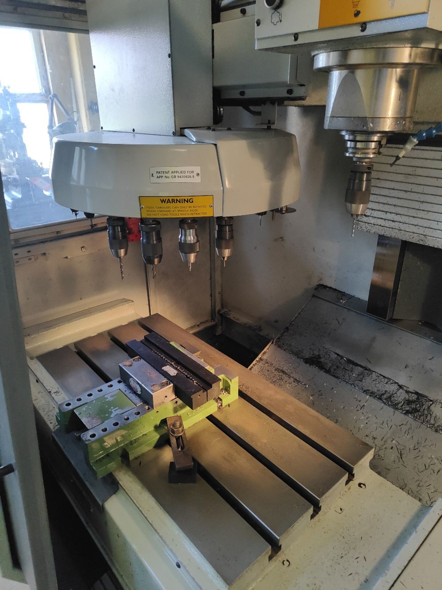 Bridgeport VMC600/22 vertical machine centre with GF Fanuc Series O-M control - Image 5 of 11