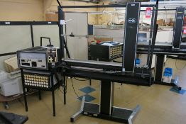 Bespoke wire wrapping machine with electrically height adjustable table and associated equipment