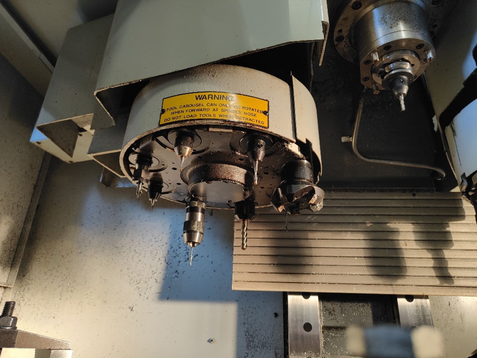 Bridgeport Interact 316 vertical machining centre with GE Fanuc Series O-mate M control - Image 9 of 12