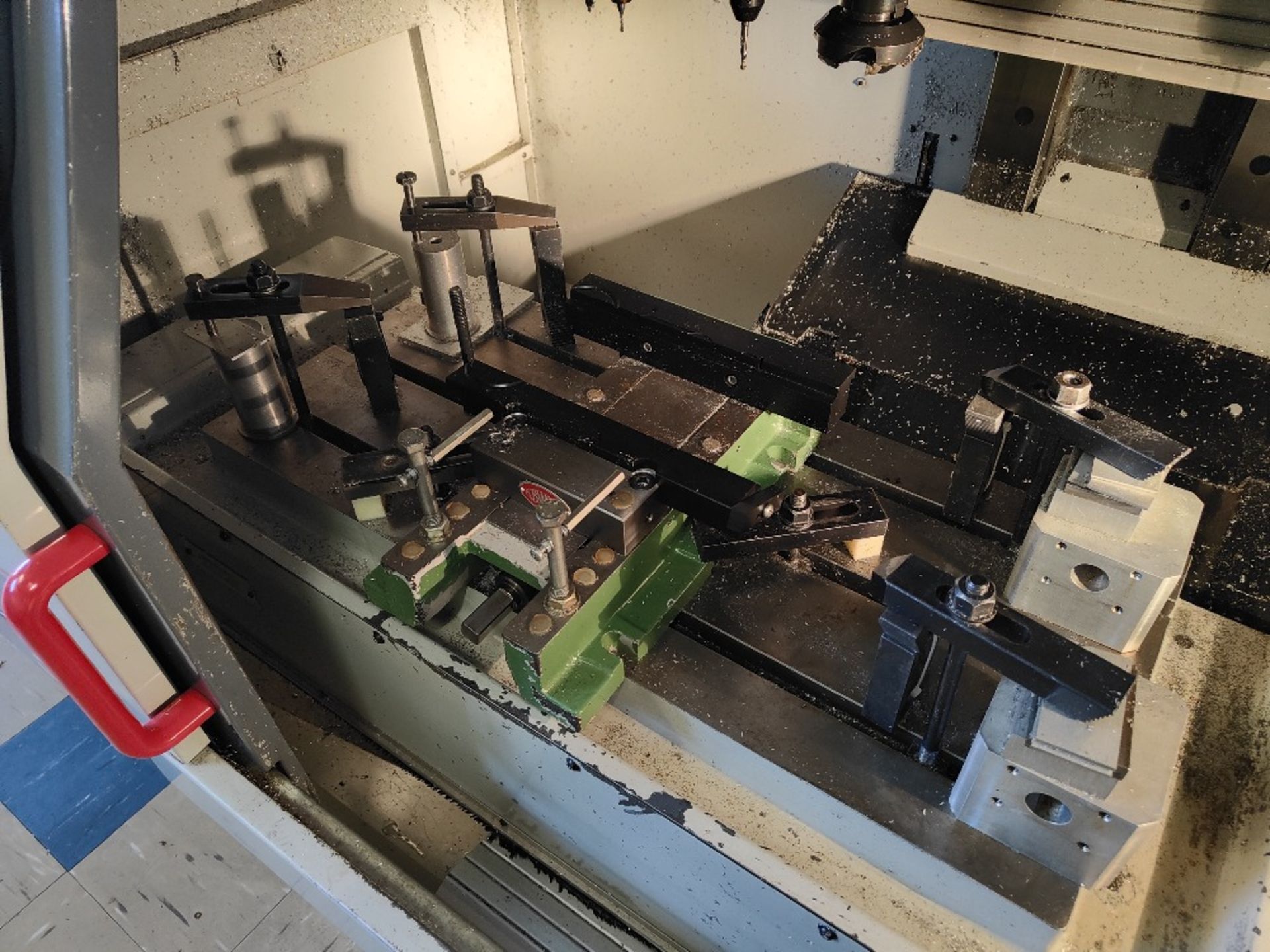 Bridgeport Interact 316 vertical machining centre with GE Fanuc Series O-mate M control - Image 6 of 12