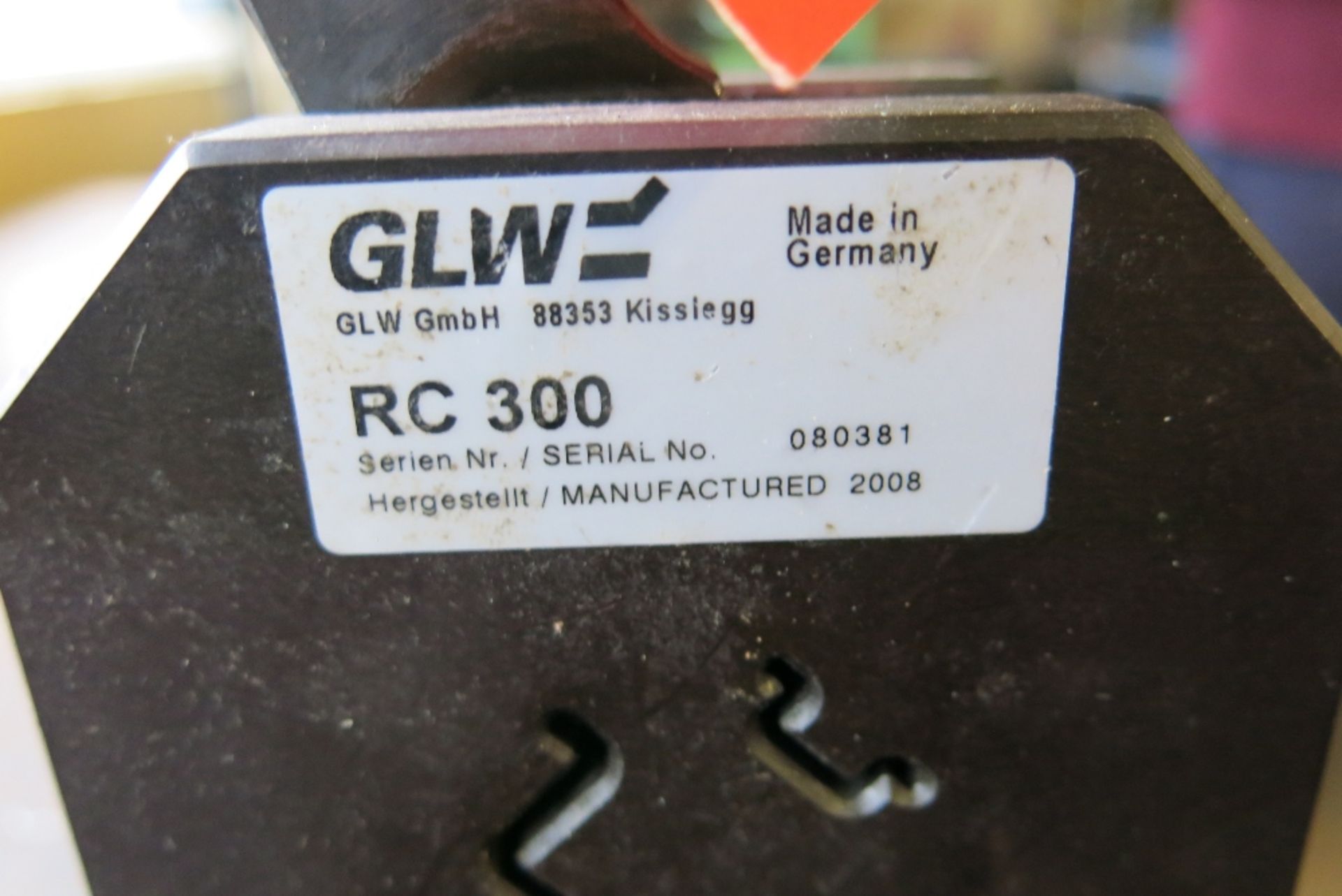 GLW RC300 Din Rail cutter on steel bench with measure - Image 2 of 2