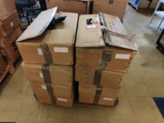 (8) boxes of various sized heat shrink sleeving, as lotted