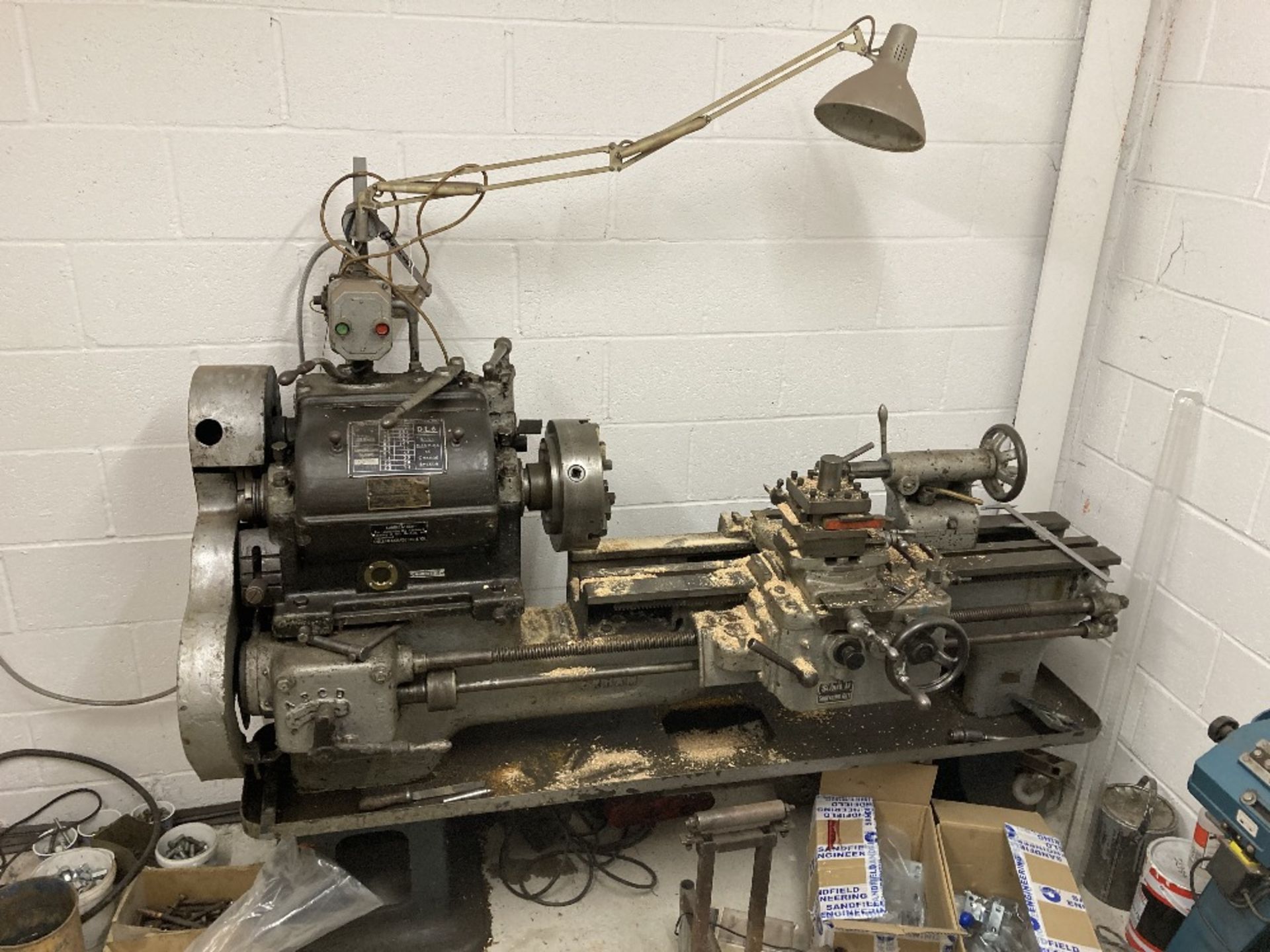 Denhams DL6 gap bed centre lathe