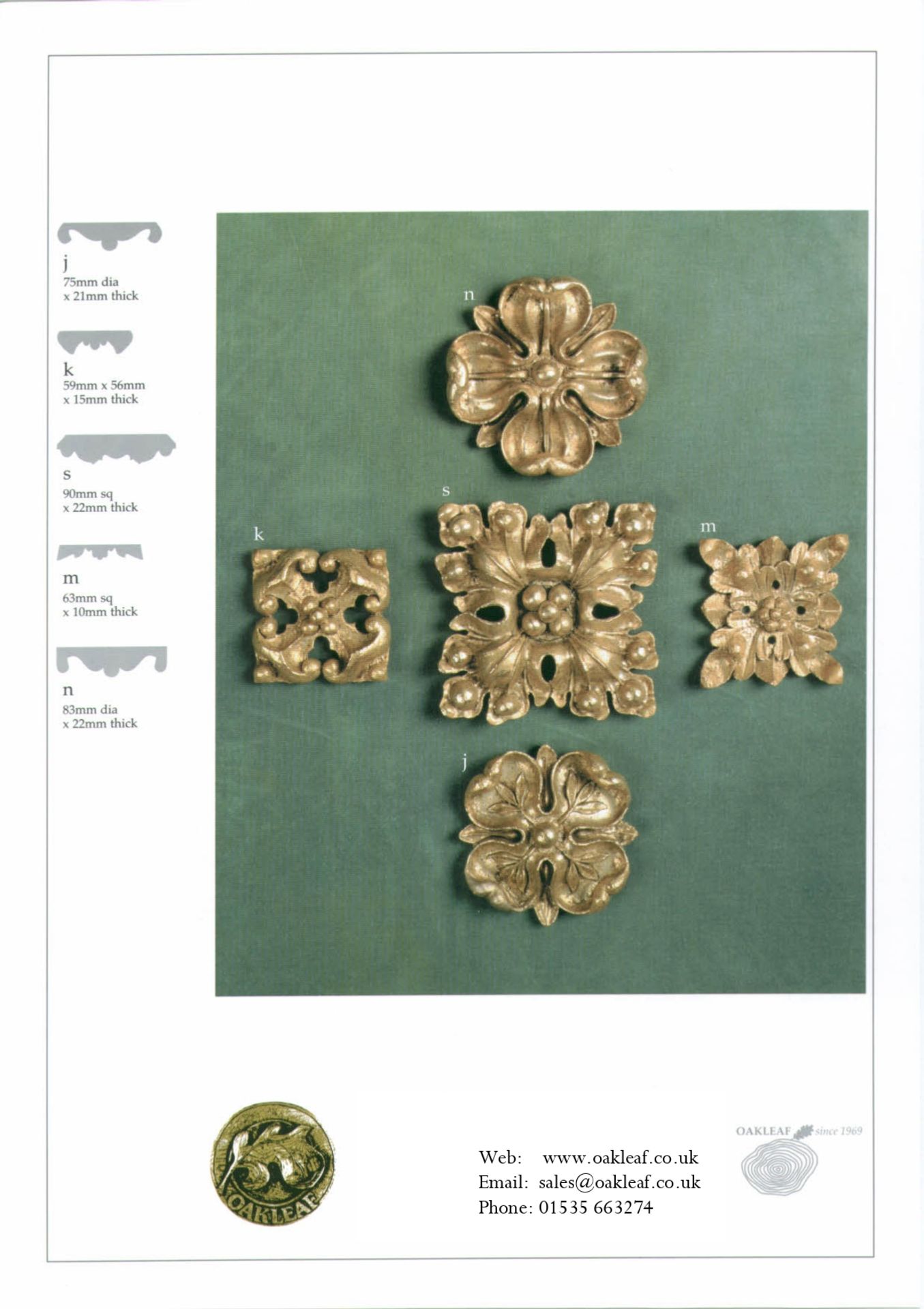 Broad range of Embellishment moulds and master moulds (if available) comprising: - Image 3 of 3