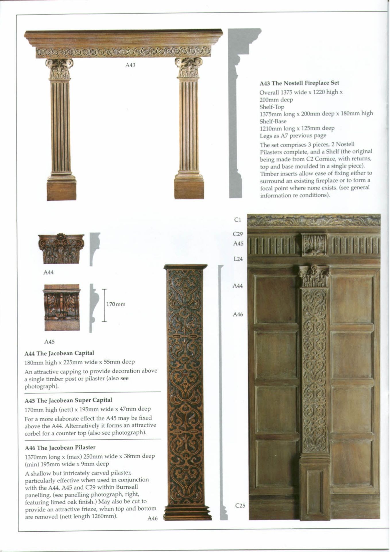 Simulated leather-bound book spine moulds and master moulds (if available) comprising: - Image 6 of 12