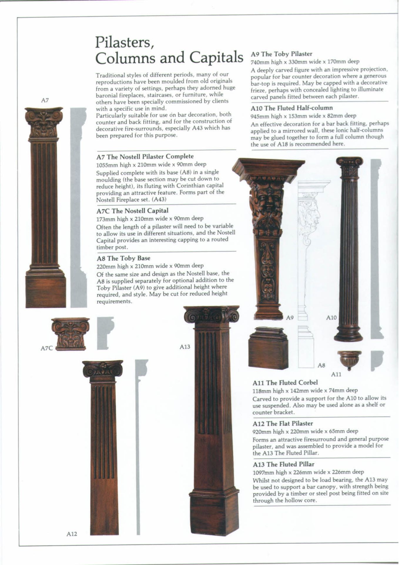 Simulated leather-bound book spine moulds and master moulds (if available) comprising: - Image 4 of 12