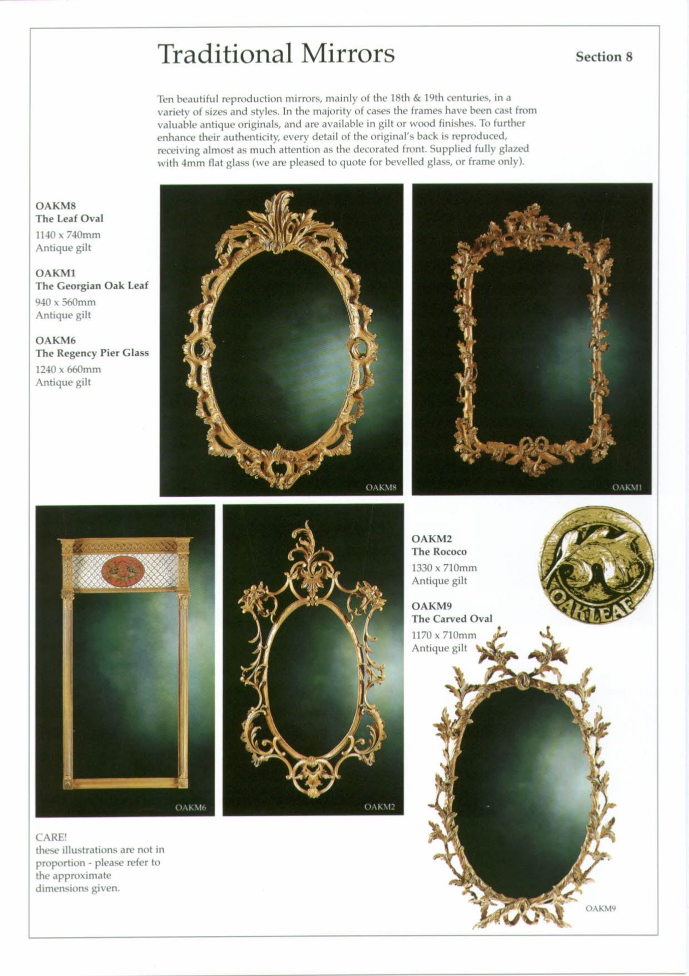 Traditional Mirror moulds and master moulds (if available) comprising: - Image 3 of 4