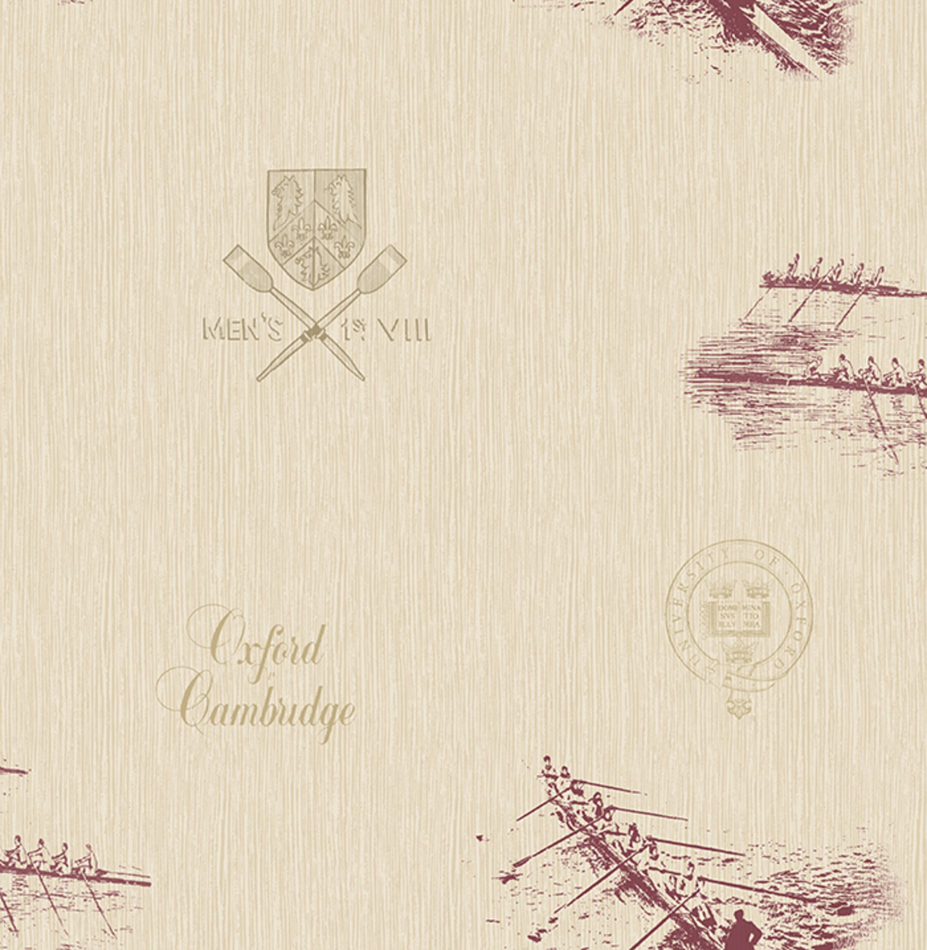 (44) Rolls of University of Oxford wallpaper - Varsity - Image 3 of 3