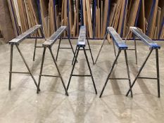 (6) Richmond folding steel trestles