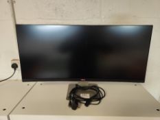 DELL 34" Curved Monitor