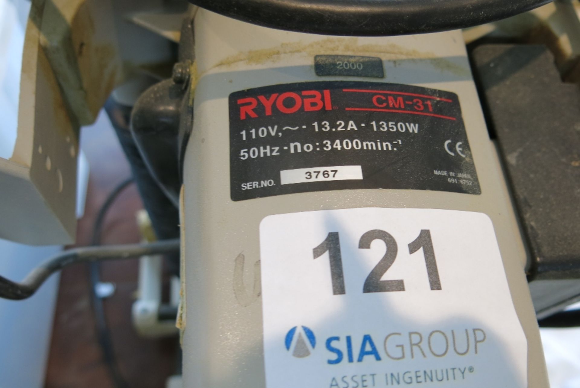 Ryobi CM-31 portable chain morticer - Image 3 of 3