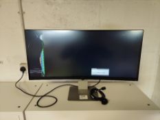 DELL 34" Curved Monitor - Damaged