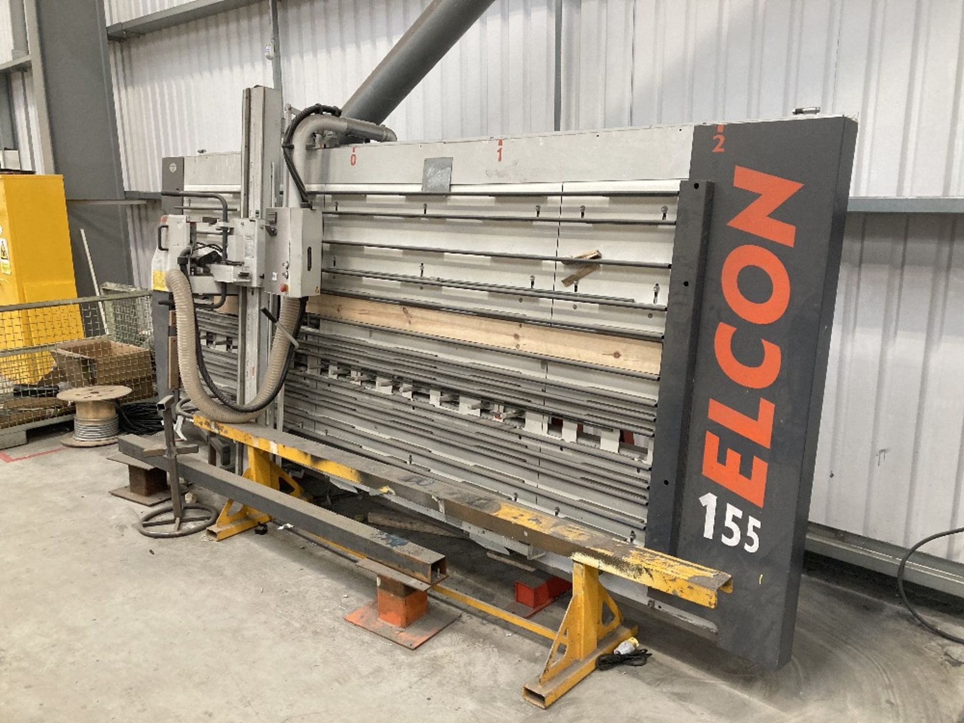 Elcon 155 DS Vertical Panel Saw & Fike Dust Extraction Unit - Image 5 of 15