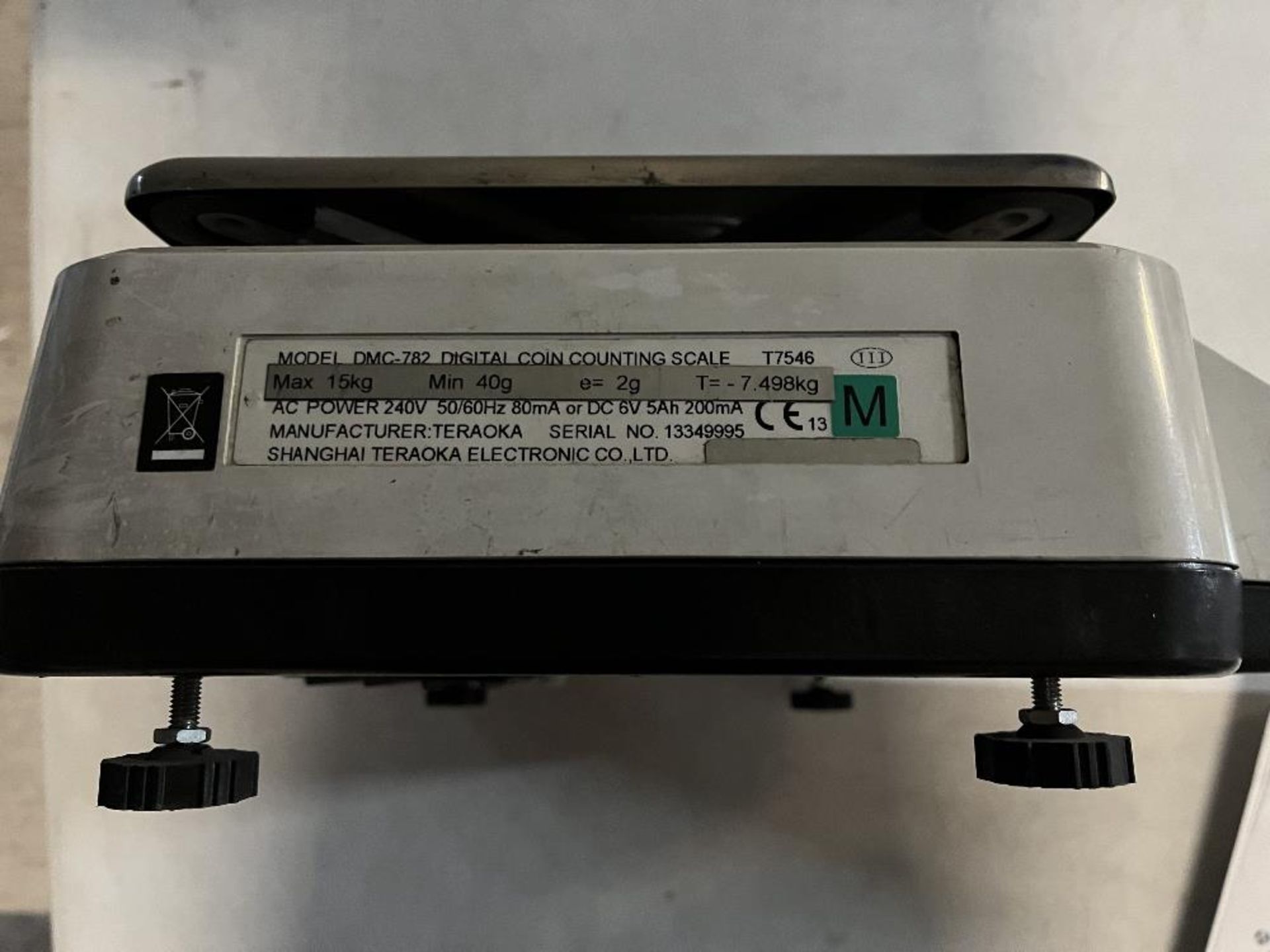 Digi DMC-782 digital coin counting scale - Image 4 of 4