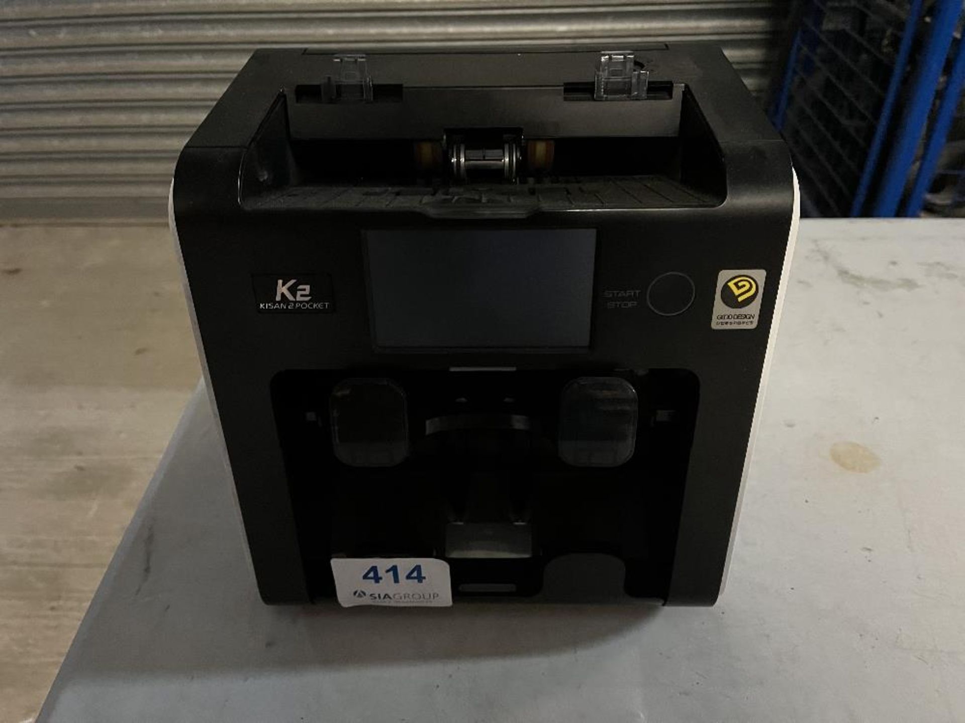 Kisan 2 pocket banknote sorter