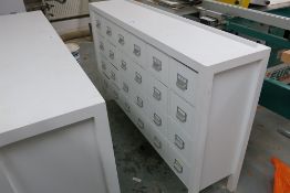 (2) Bespoke Twenty-Four drawer storage units