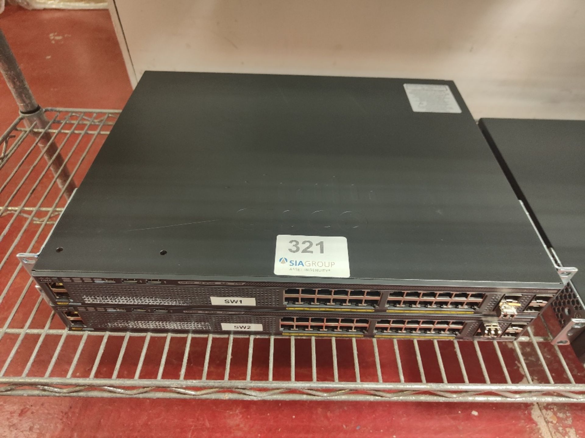 (2) Cisco Catalyst 2960-X series network switches - Image 2 of 2