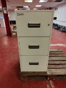 High Security Chubb Metal Filing Cabinet