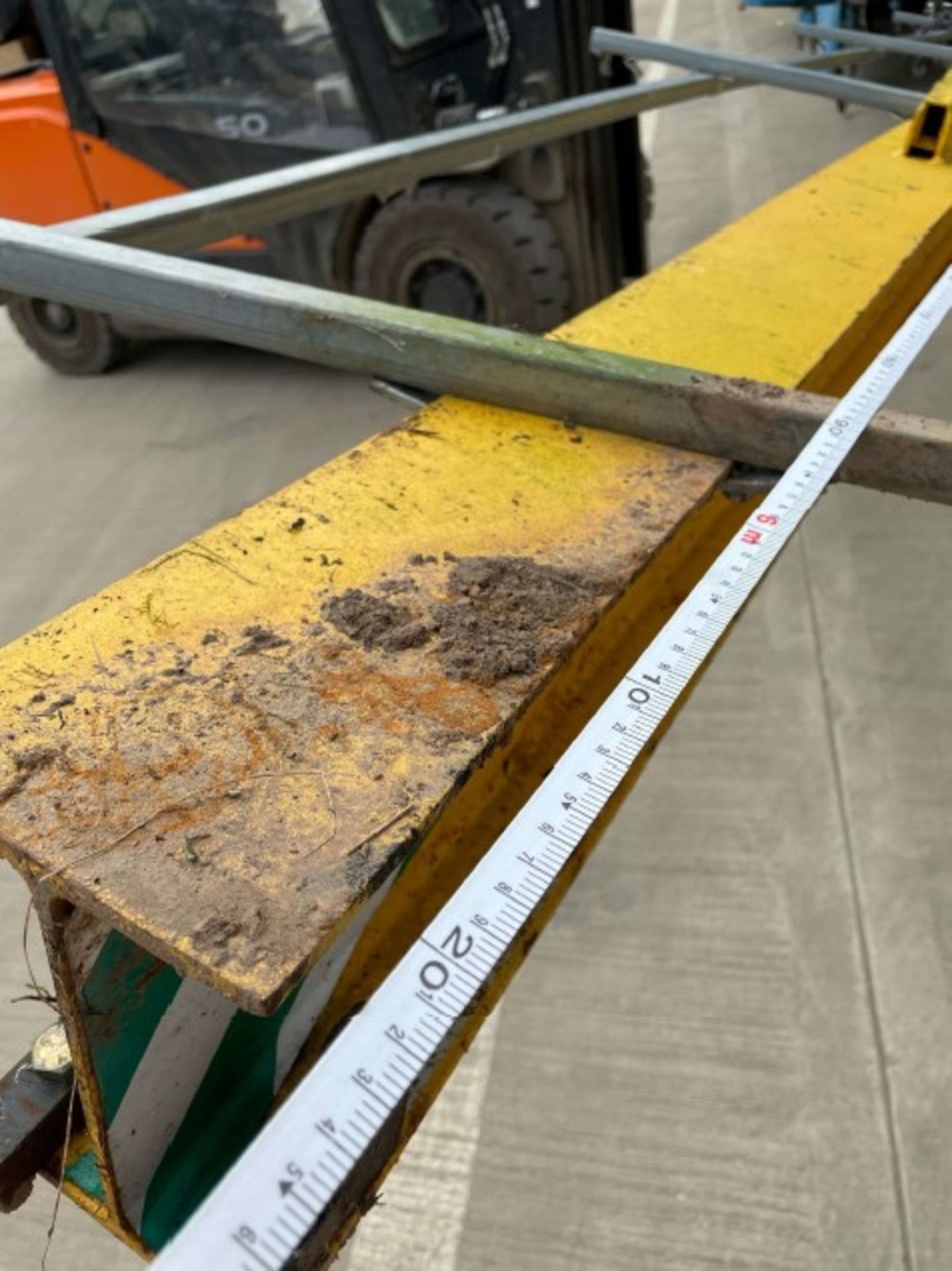 250kg Street Slewing Jib Crane & Pivot Post - Bild 12 aus 13