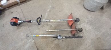 Tanaka Brush Cutter / Strimmer with (2) Attachments