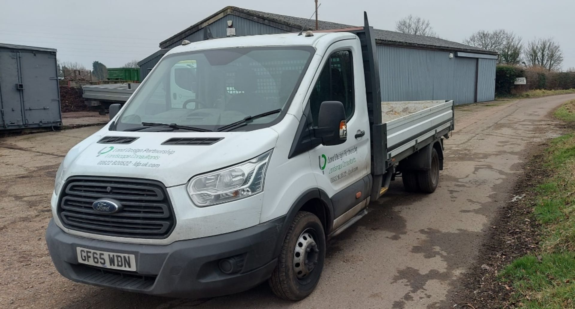 Ford Transit 350 2.2L Drop Side Truck - Image 2 of 11