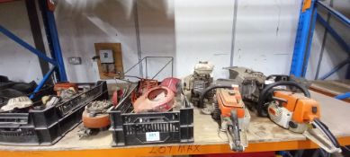 Quantity of Motors, Chainsaws & Accessories for Spares & Repairs