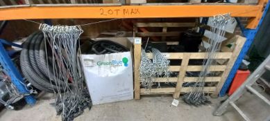 Quantity of Tree Ground Anchors and Irrigation Tubing