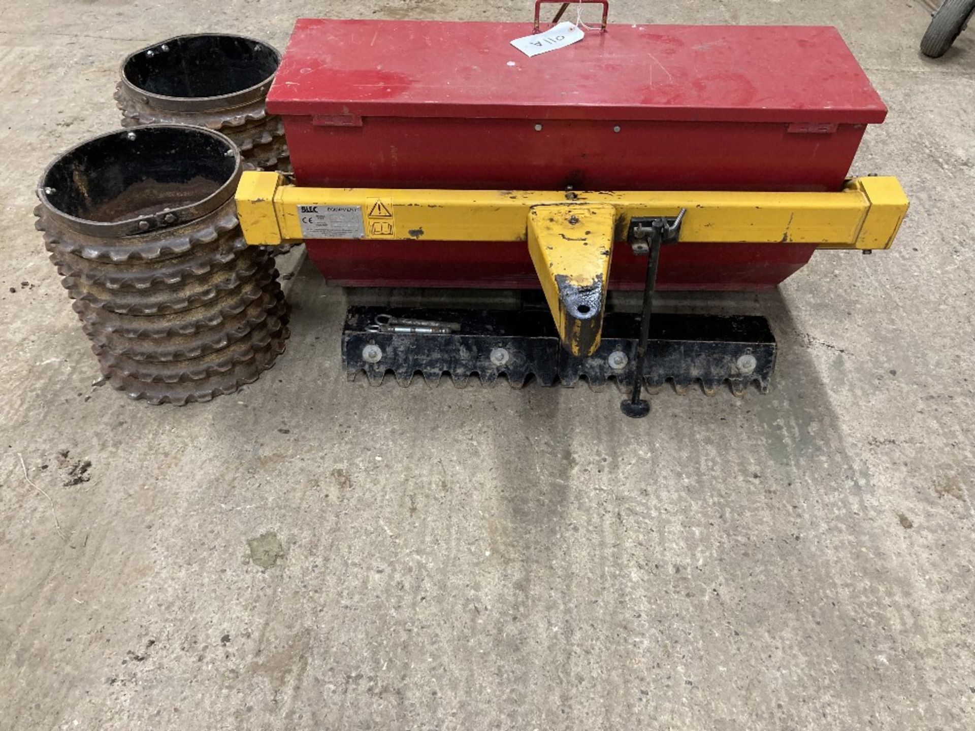 BLEC CP36 Cultipack Seeder with (3) Spare Attachments - Image 4 of 5