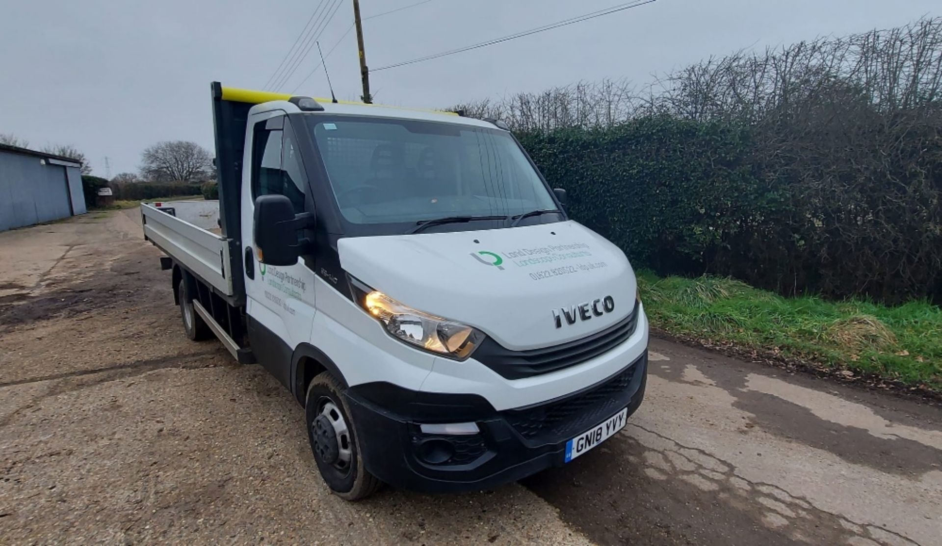 Iveco Daily 35C14 2.3L Drop Side Truck - Image 2 of 9