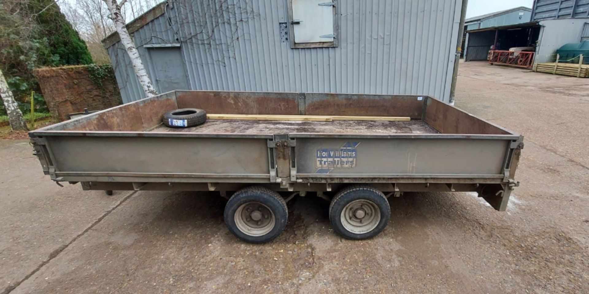 Ifor Williams 12' x 6' Twin Axle Trailer - Image 3 of 7