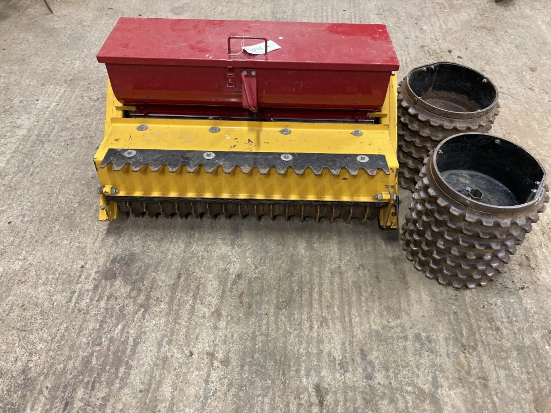 BLEC CP36 Cultipack Seeder with (3) Spare Attachments