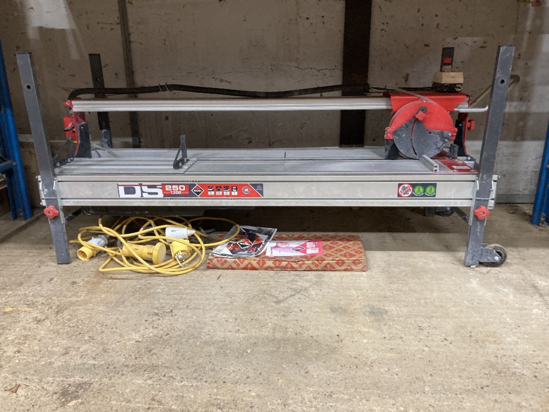 Rubi DS-250-N 1300 Laser & Level Bridge Wet Tile Saw