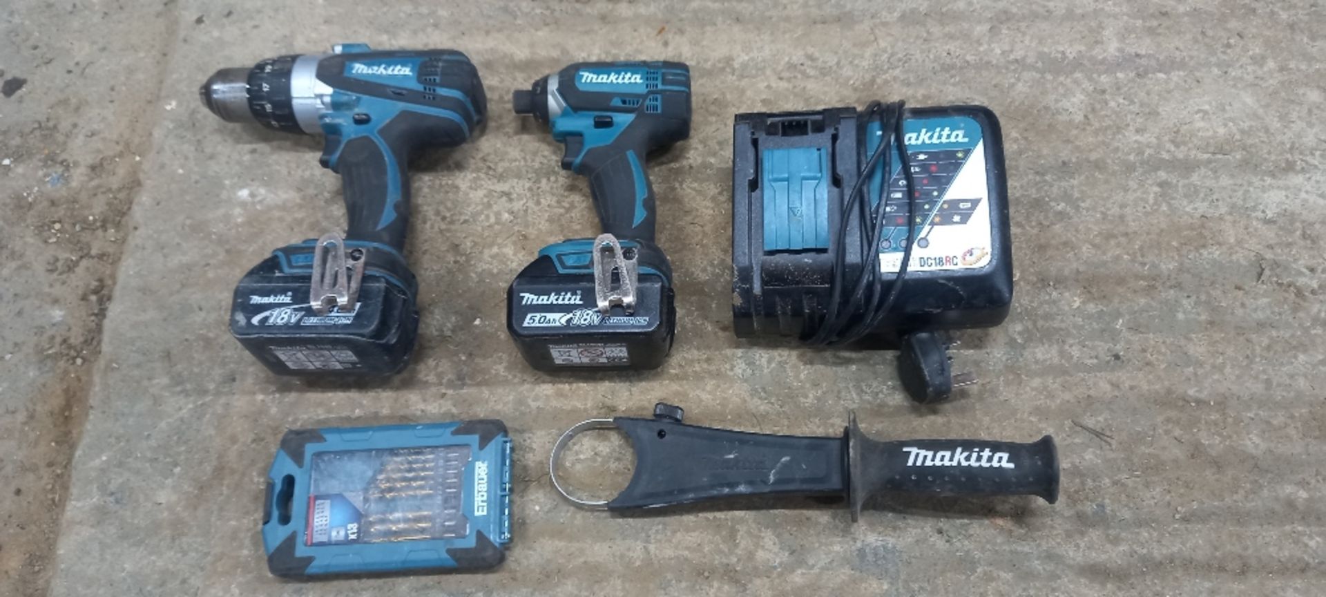 Makita DLX2145TJ 18v Cordless Drill Kit