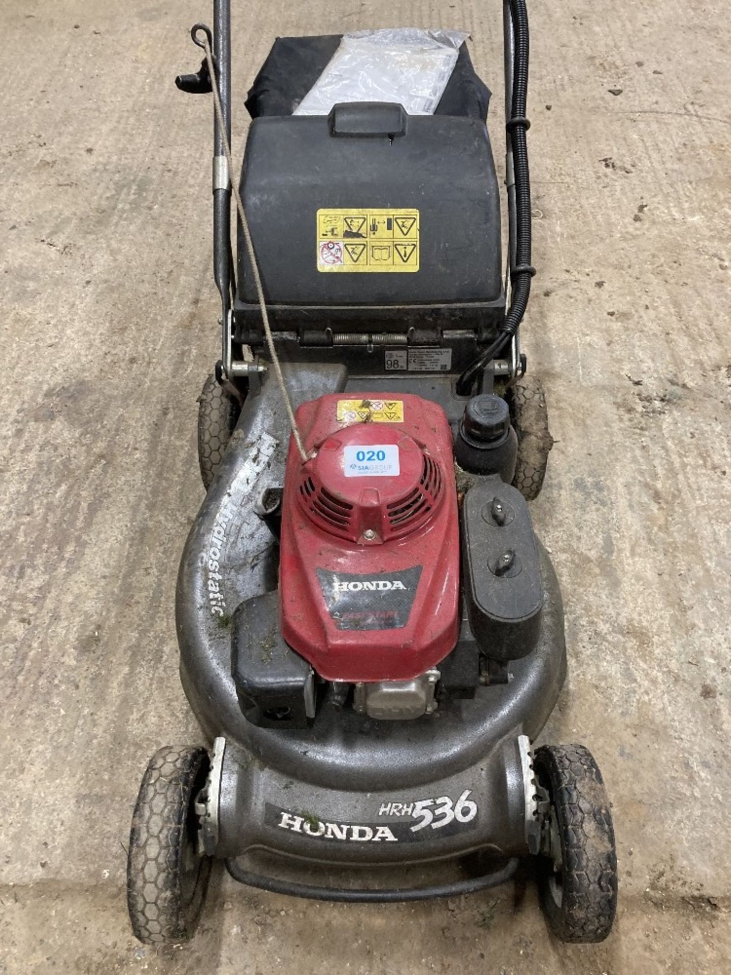 Honda HRH536 K4 Rotary Lawn Mower with Roller - Image 2 of 4