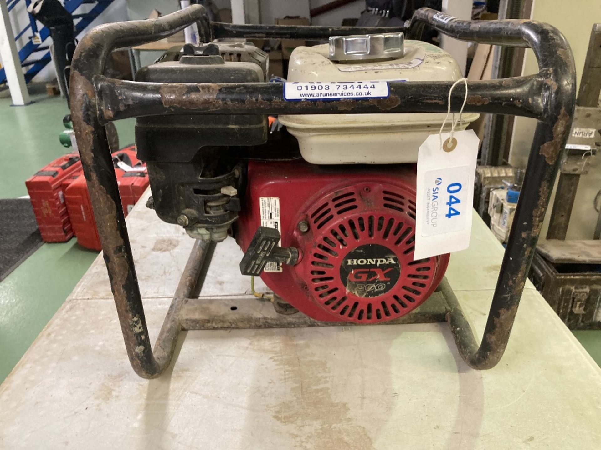 Honda GX 200 110v Petrol Generator